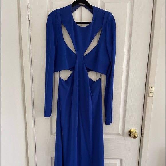 DION LEE Cady Tessellate Long Sleeve Dress - Picture 4 of 7